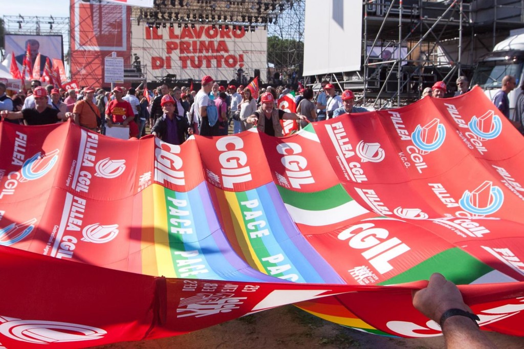 Manifestazione Cgil "Il lavoro prima di tutto!"