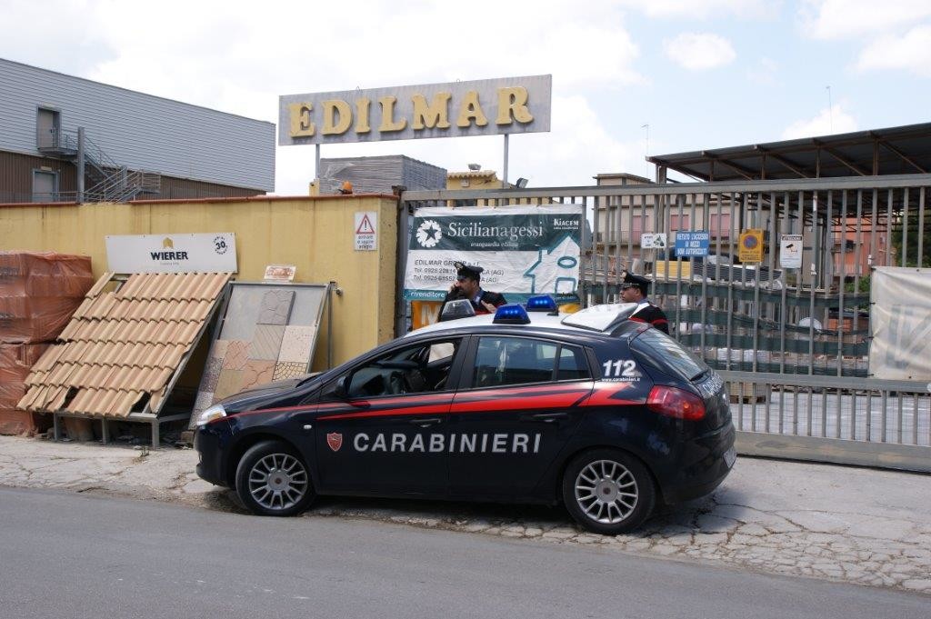 Carabinieri - Sequestro EDILMAR GROUP SRL