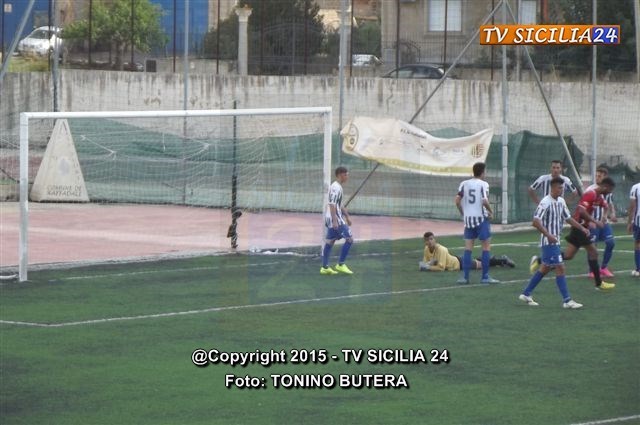 LA RETE DELL'1-0 DEL FOGGIA REALIZZATA DA PERTOSA.