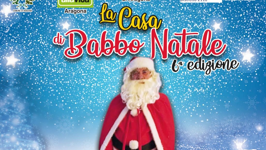 Casa Di Babbo Natale Immagini.La Casa Di Babbo Natale Inaugurazione Ad Aragona Domani 15 Dicembre Alle Ore 17 Tv Sicilia 24